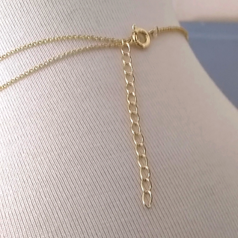 Initial "a" Necklace - Picture 4 of 4